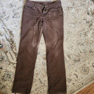 LOFT Women's slim Corduroy Jeans, Curvy Straight, 26/2